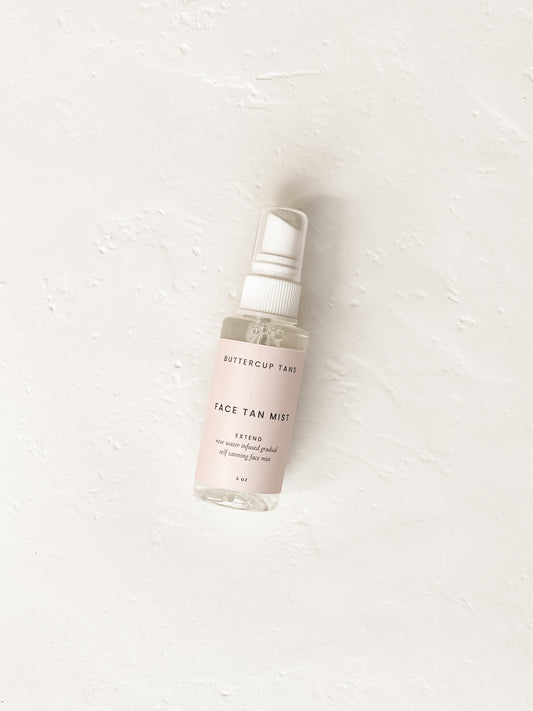 Rose Water Self Tan Face Mist